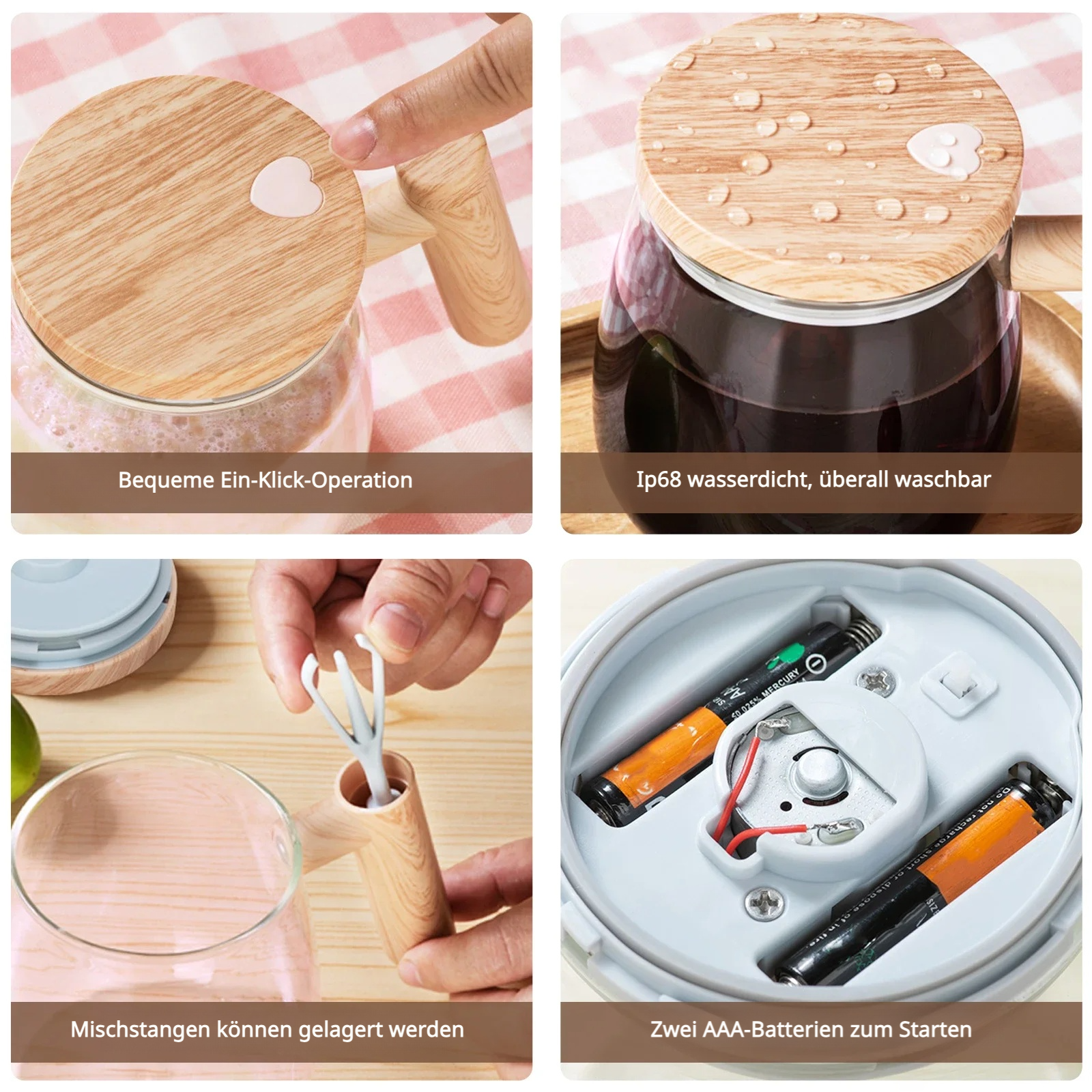 StirMaster Pro™ | Selbstrührender Becher