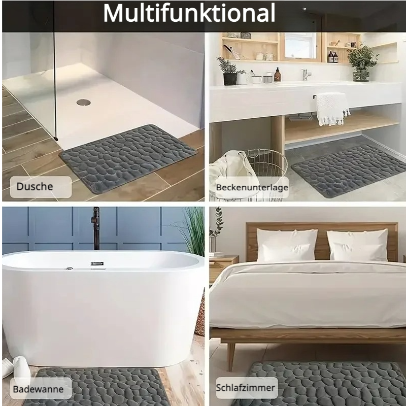 CobbleGuard Pro™ | Antirutsch-Badematte