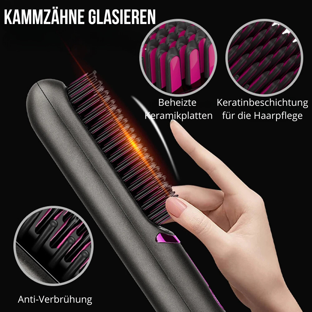 SilkBrush™ | Immer eine gute frische Frisur ohne Aufwand