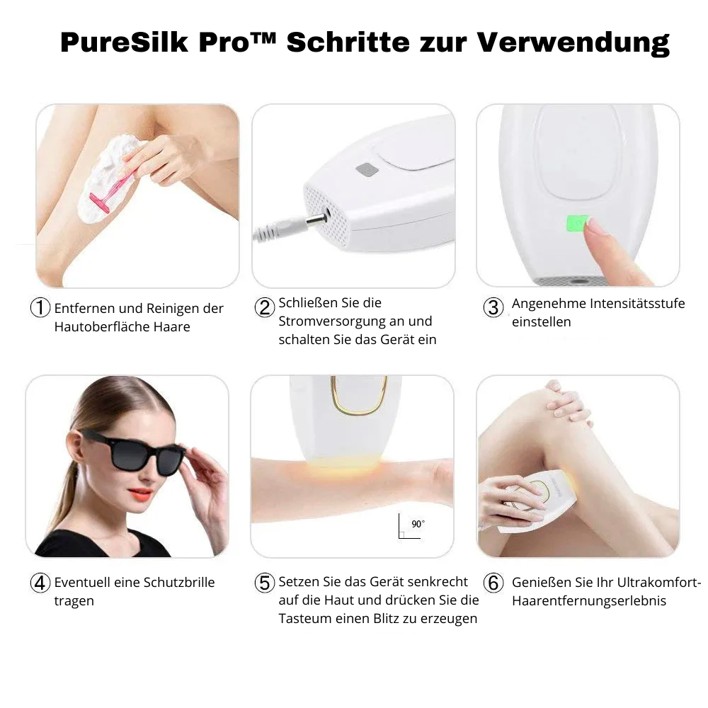 PureSilk Pro™ | Die Lösung für unerwünschten Haarwuchs!