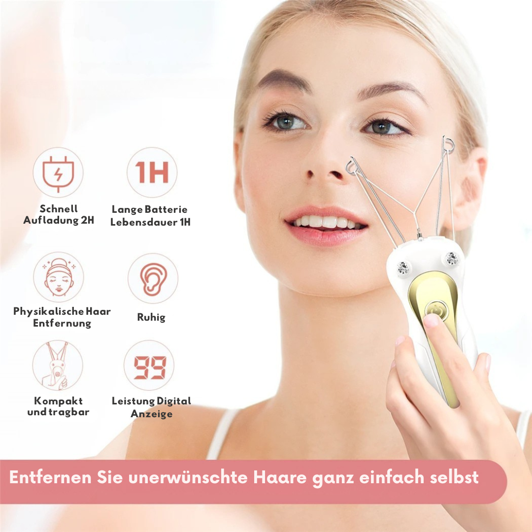 EpiLush™ | Gesichtshaare mühelos entfernen