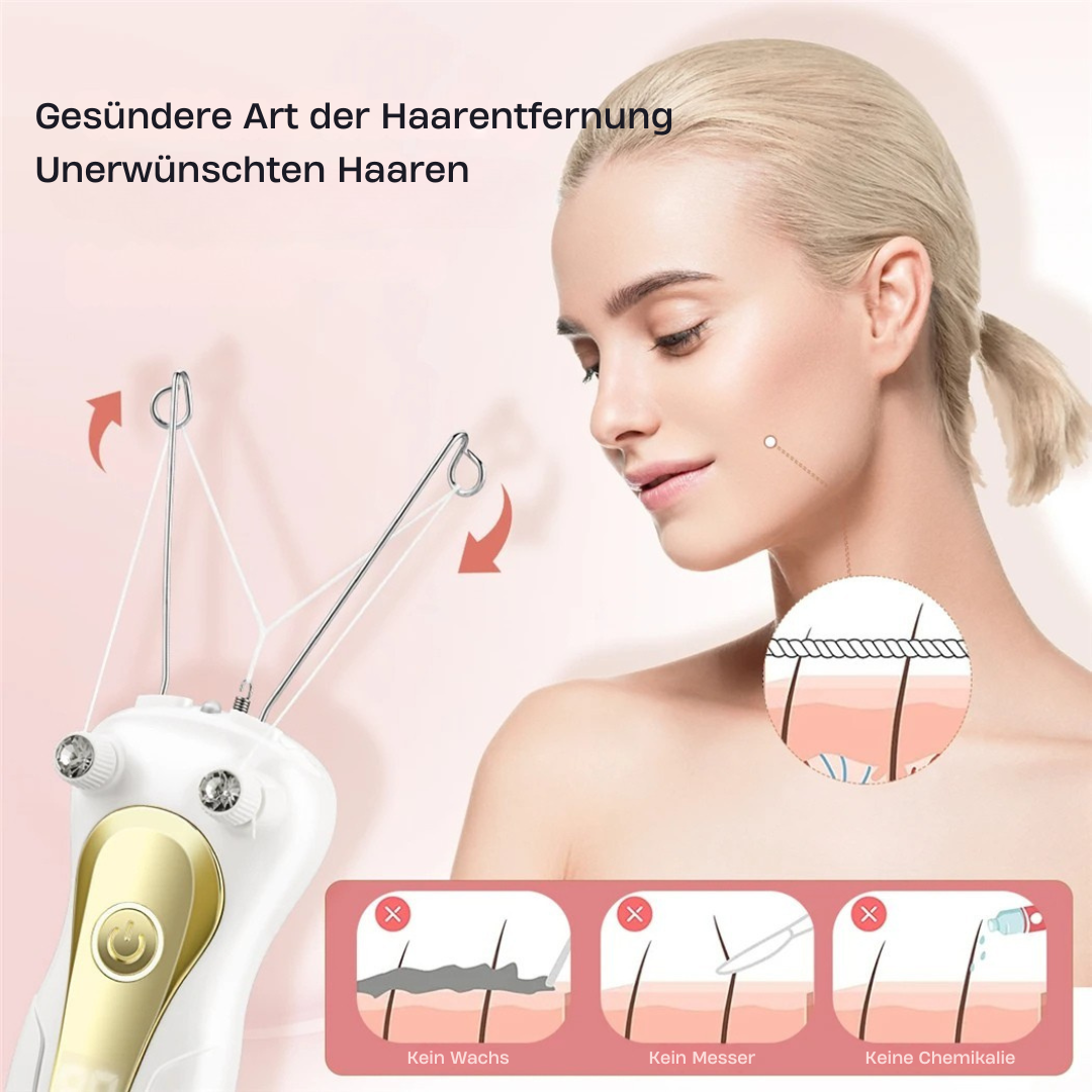 EpiLush™ | Gesichtshaare mühelos entfernen