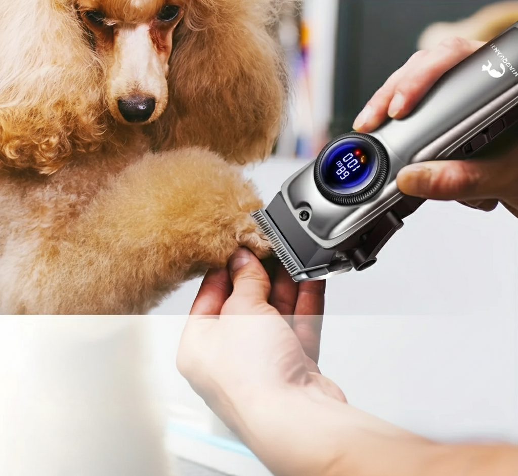 FurTrim™ | Professionelle kabellose Hundeschermaschine für alle Felltypen