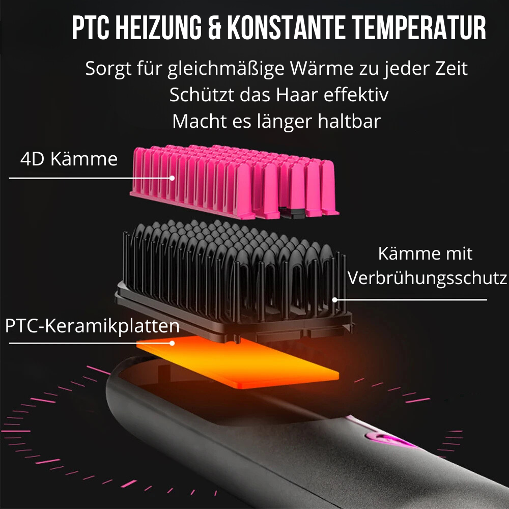 SilkBrush™ | Immer eine gute frische Frisur ohne Aufwand