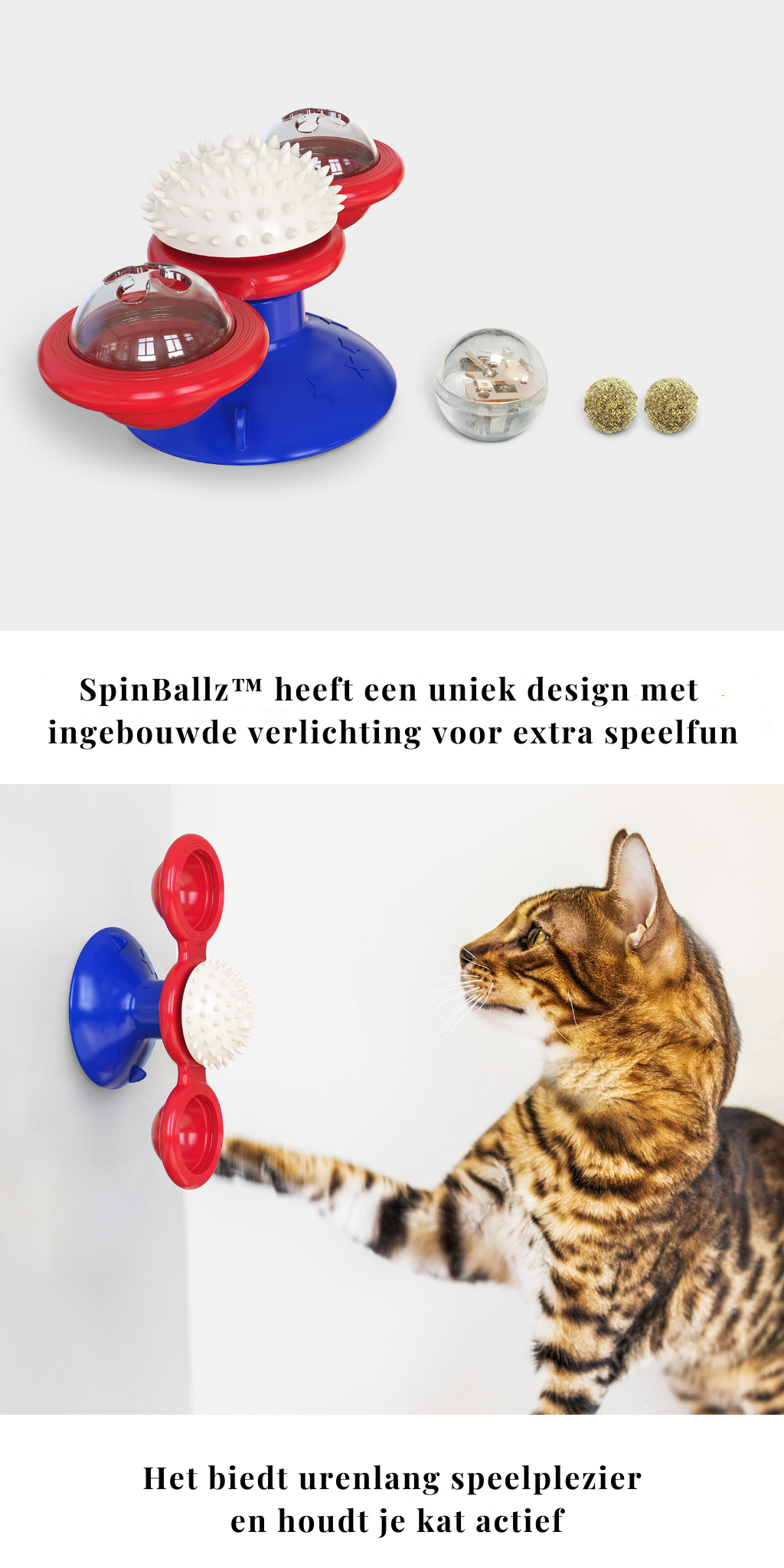 SpinBallz™ | Het ultieme speeltje voor katten