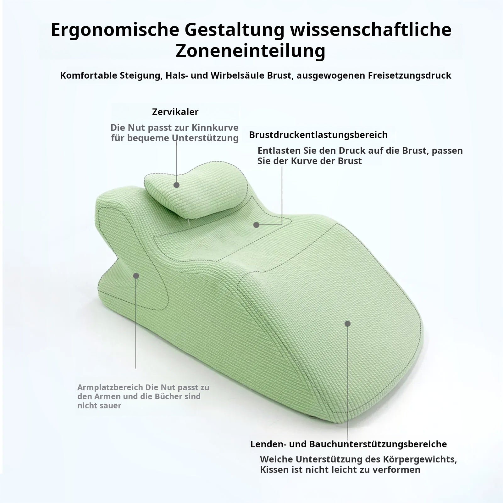 FlexiRest Pro™ | Multifunktionales Kissen